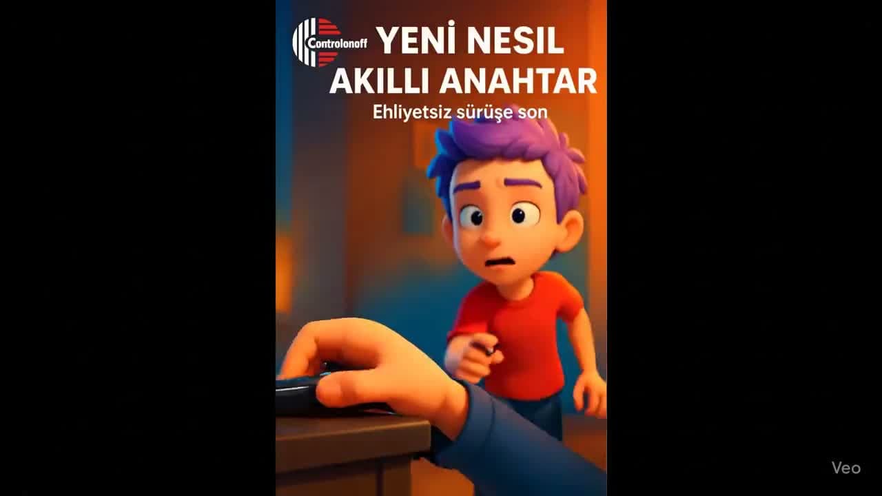 Akıllı Anahtar — Ürün anlatım animasyonu AI reklam videosu kapağı