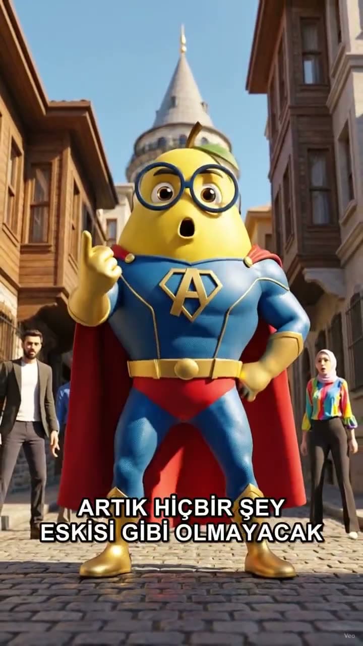 benimisim — Süper kahraman maskot AI reklam videosu kapağı