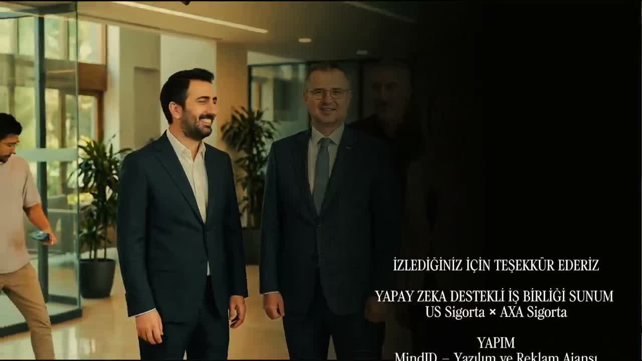 Sigorta Markası — Kurumsal iş birliği filmi AI reklam videosu kapağı